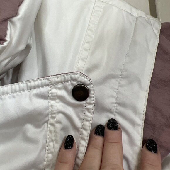 Vintage Point Square Ski Suit Snowsuit Snow Bib 80s VTG Large MDN Small Retro - Picture 13 of 15